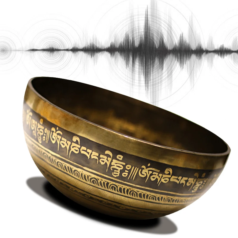 Malang Quartz Singing Bowl Meditation Healing Bells Nepal Singing Bowl Instrumental Playing Release Stress Bol Chantant Yoga enlarge