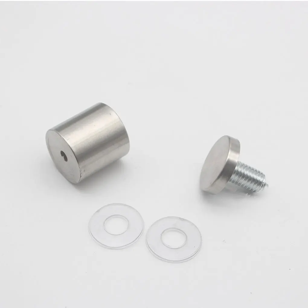 Рекламный винт легкая установка стеклянный зеркальный гвоздь легкий гаечный