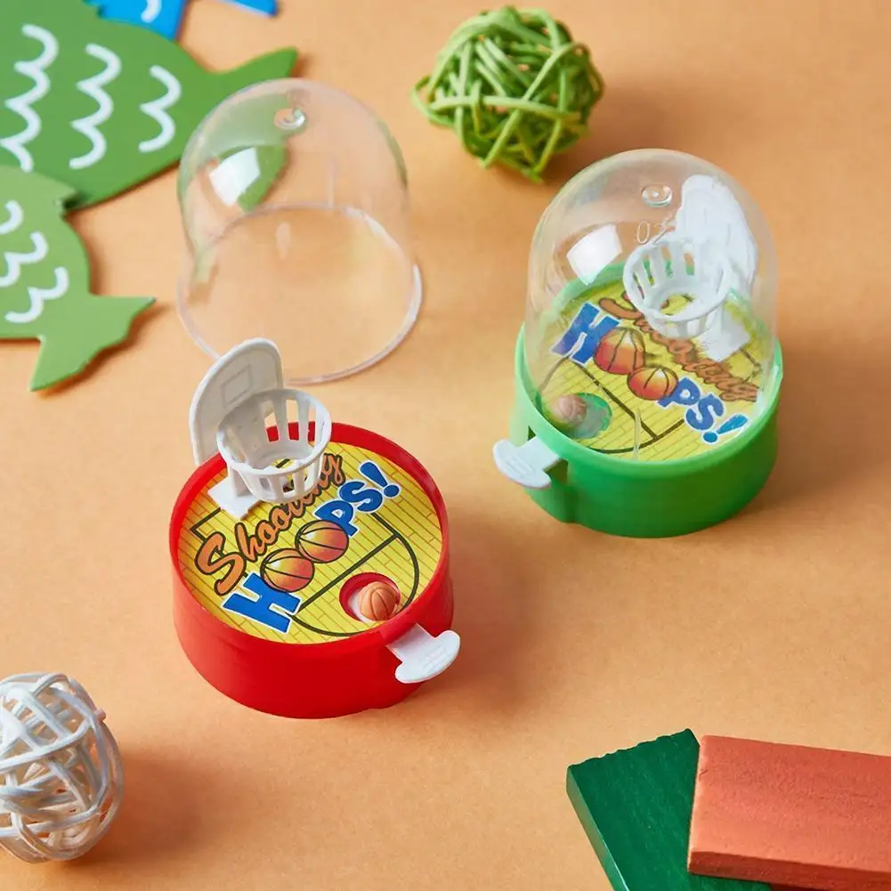 

1pcs Mini Fingers Basketball Shooting Desktop Toy Kids Game Interactive Random Shoot Parent-child Basketball Color Party Ma C3y9