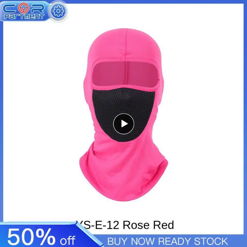 

1PCS Motorcycle Sun Protection And Dustproof Headgear Riding Hat Hood Windproof Outdoor Tactical Riding Hood Mask Mask Dust Mask
