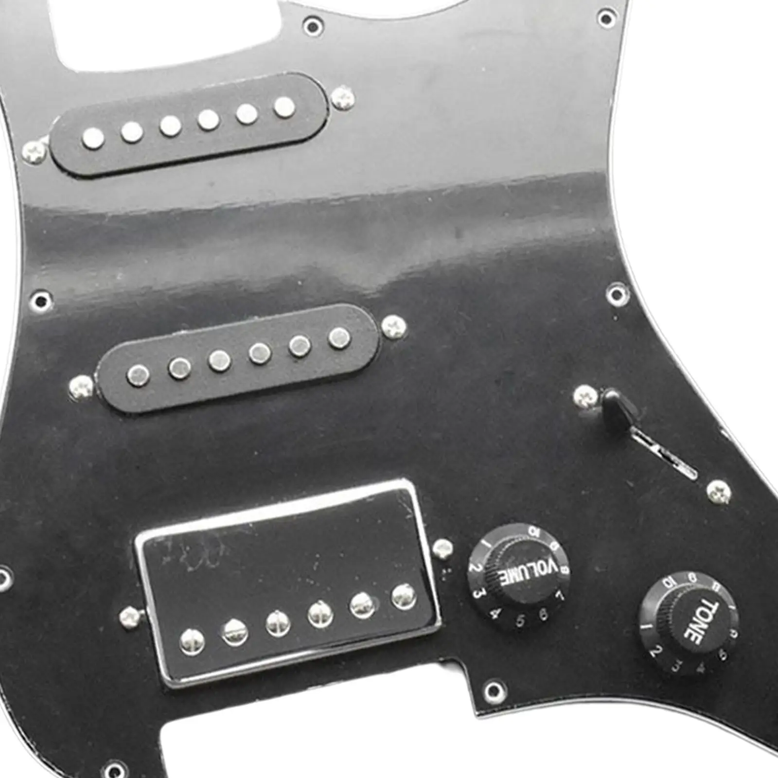 

11 Hole Guitar Loaded Pickguard SSH Prewired Scratch Plate Humbucker for Electric Guitar Parts Direct Replaces