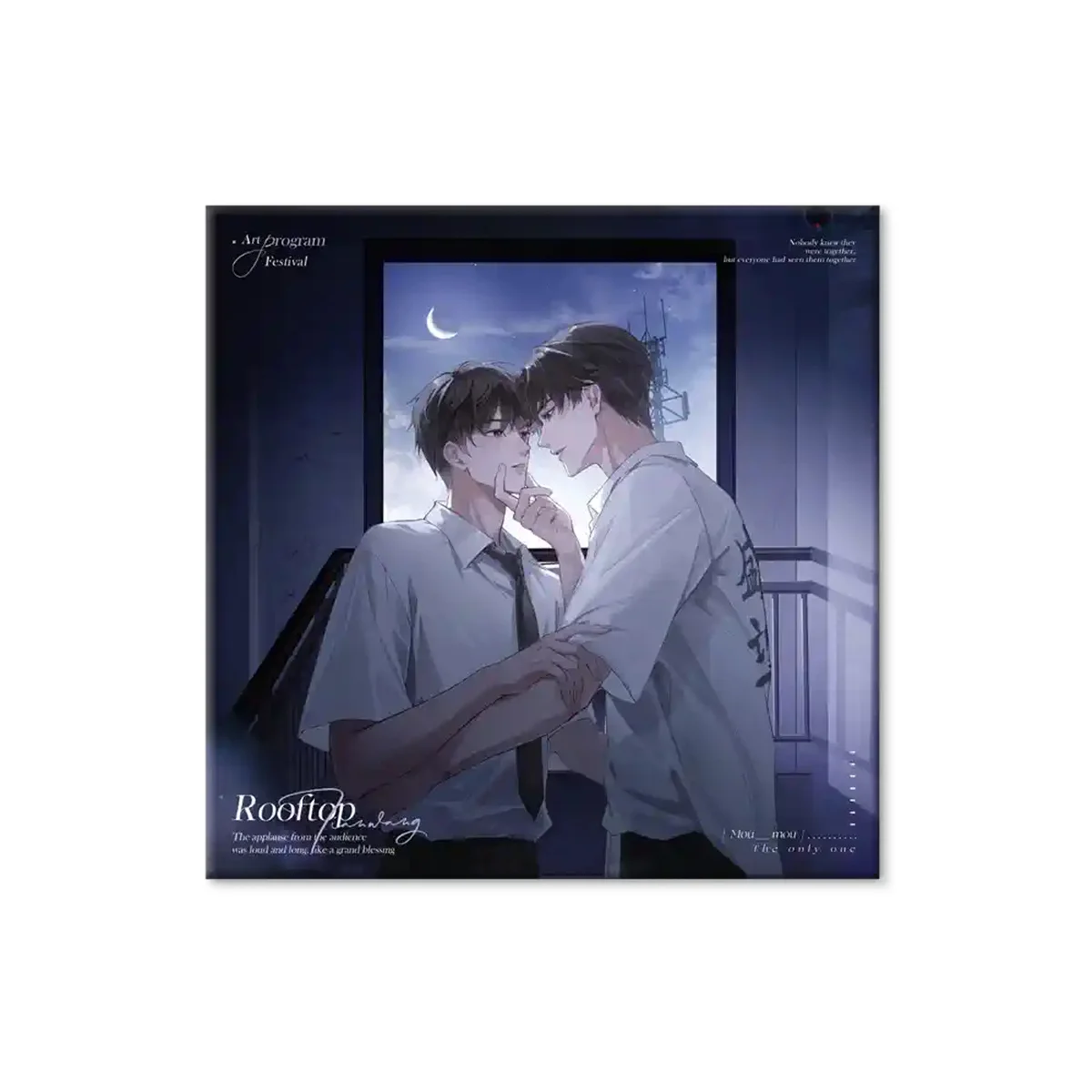 Единственный мой официальный оригинальный новый жестяной значок BL бэйцзи