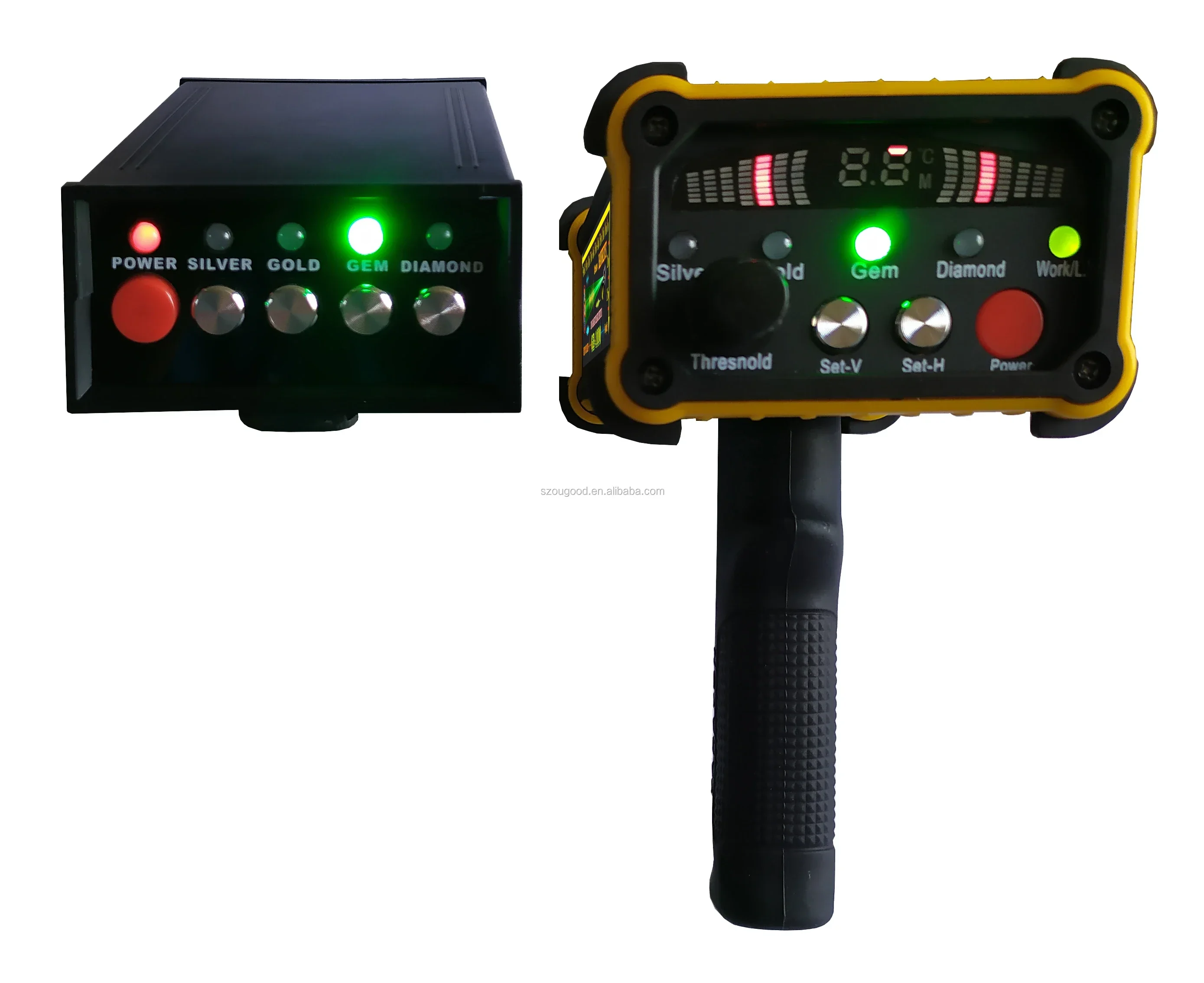 Модернизированный детектор золота GR1000 дальнего действия золото серебро