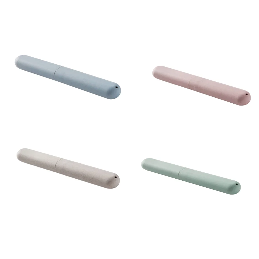 

Case Holder Travel Toothpaste Portable Container Boxcover Proof Hotel