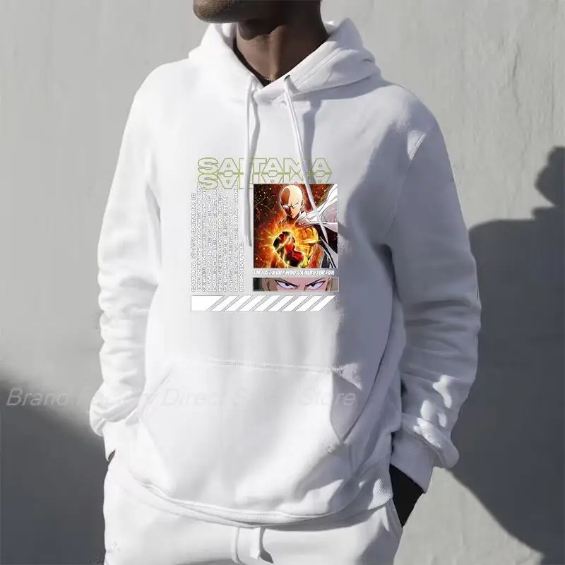 

Men Hoodies Anime One Punch Man City Hero Saitama Sweatshirt Loose Autumn Clothing For Male Harajuku Sweatshirt Oversized Tops