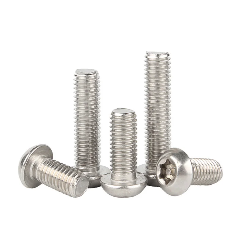 

M2 M3 M4 M5 M6 M8 M10 M12 304 Stainless Steel Round Head Internal Plum with Post Screws Anti-theft Screws Bolt Pan Head Screws