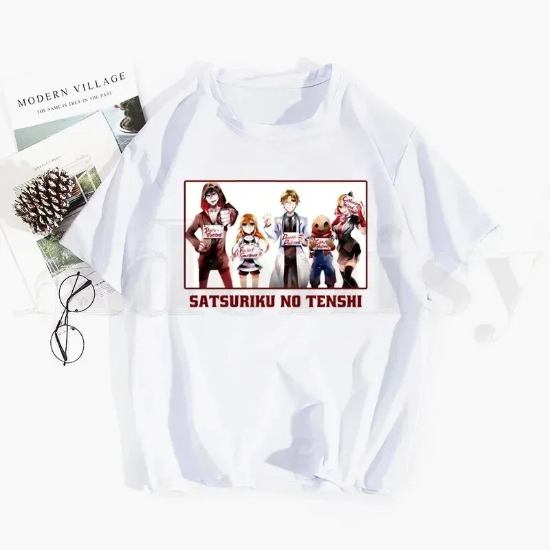 2024 Новый Ангел Смерти Рэйчел Гарднер Исаак Фостер Аниме Рубашка Хип-Хоп Девушка