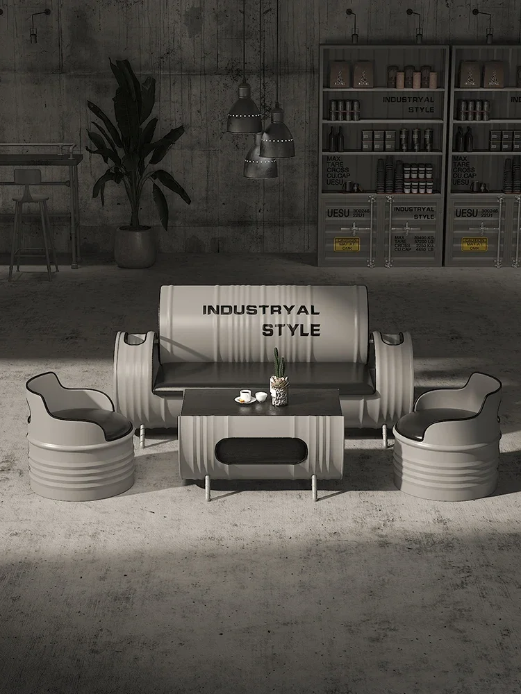 Диваны в стиле KTV повседневный небольшой тихий барный Ретро креативный масляный