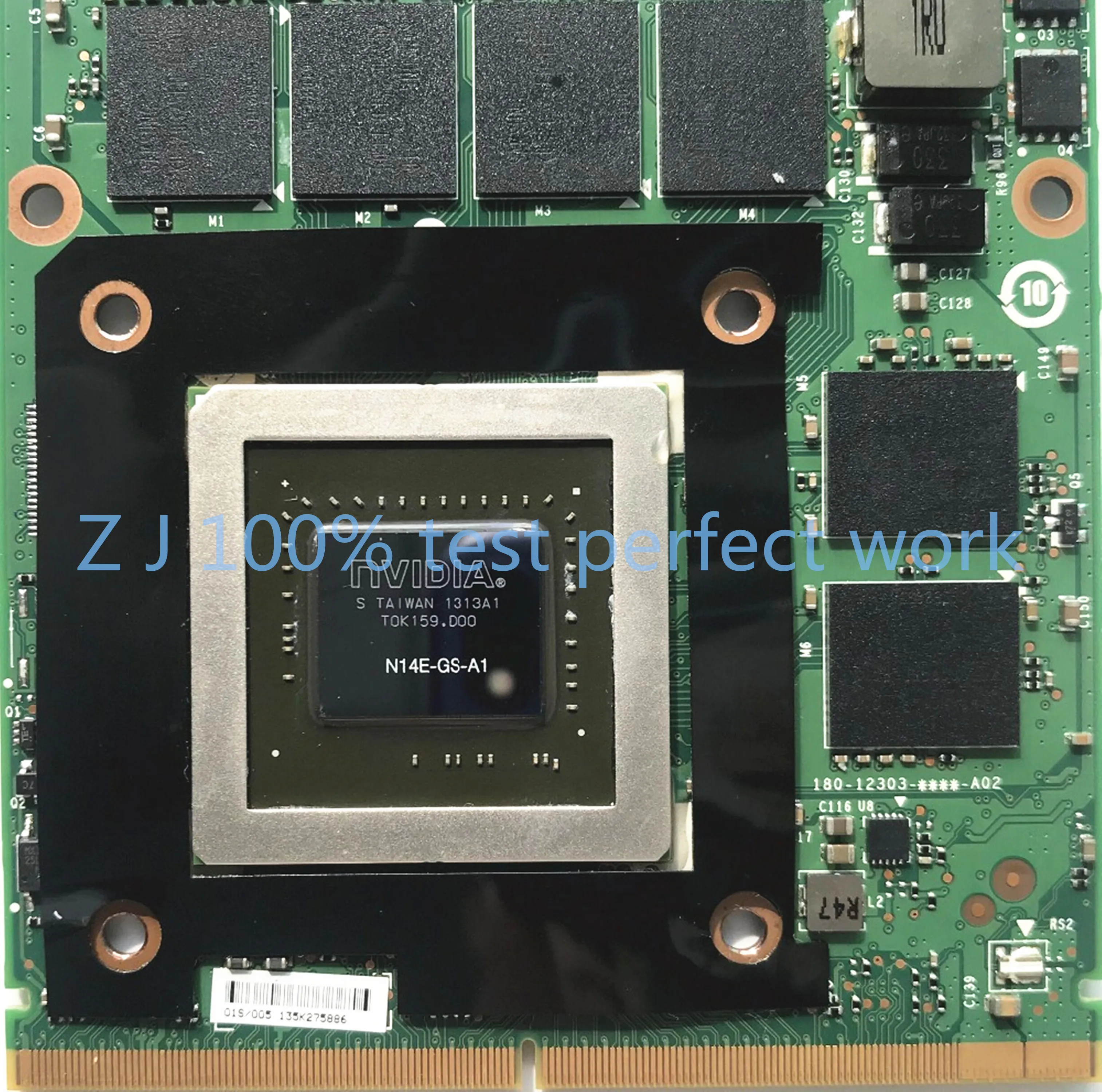 Оригинал для MSI GT70 GT60 GT660 GX680 GX780 видеокарта памяти MS-1W0B1 GTX 770M 3 ГБ DDR5 100%