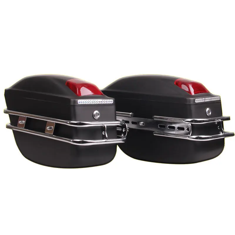 

for Kawasaki/Honda/Yamaha/Suzuki Tail Tool Bag Motorcycle Universal Modified Side Box 24L Motorcycle Side Boxs Luggage Tank