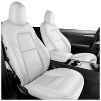 2022model y seat cover nappa leather car seat covers fully wrapped seat protector fit formodel 3