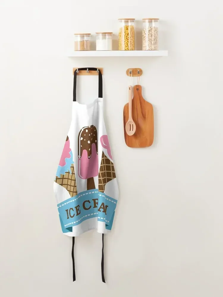 Фартук для мороженого кухонная одежда нагрудник кухонного фартука