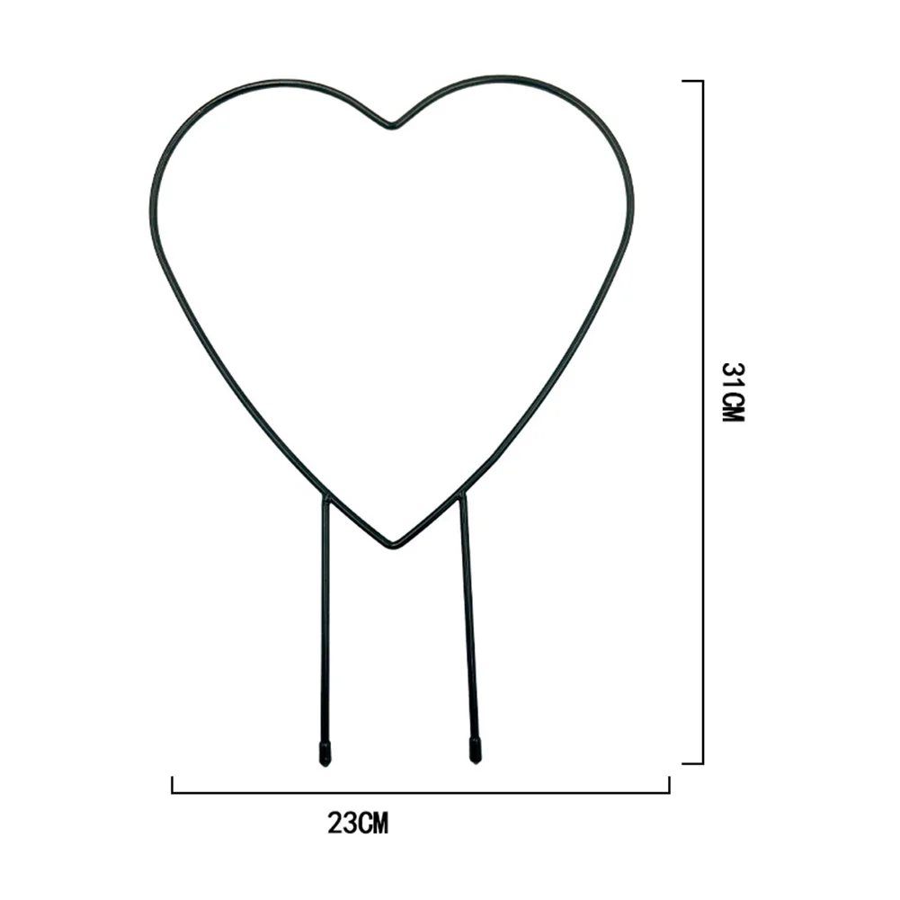

Подставка Для Растений в форме сердца, круглая стойка Для подъема винограда, рама Для выращивания цветов, инструмент Для бонсая