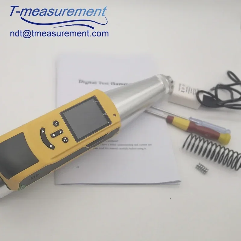 Taijia Прочность на сжатие бетона TEM-912 Цифровой шмидт Молоток для испытания Машина