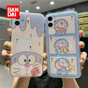 bandai doraemon blu ray phone case for iphone 13 13pro 12 12pro 11 pro x xs max xr 7 8 plus kawaii cartoon back covers fundas free global shipping
