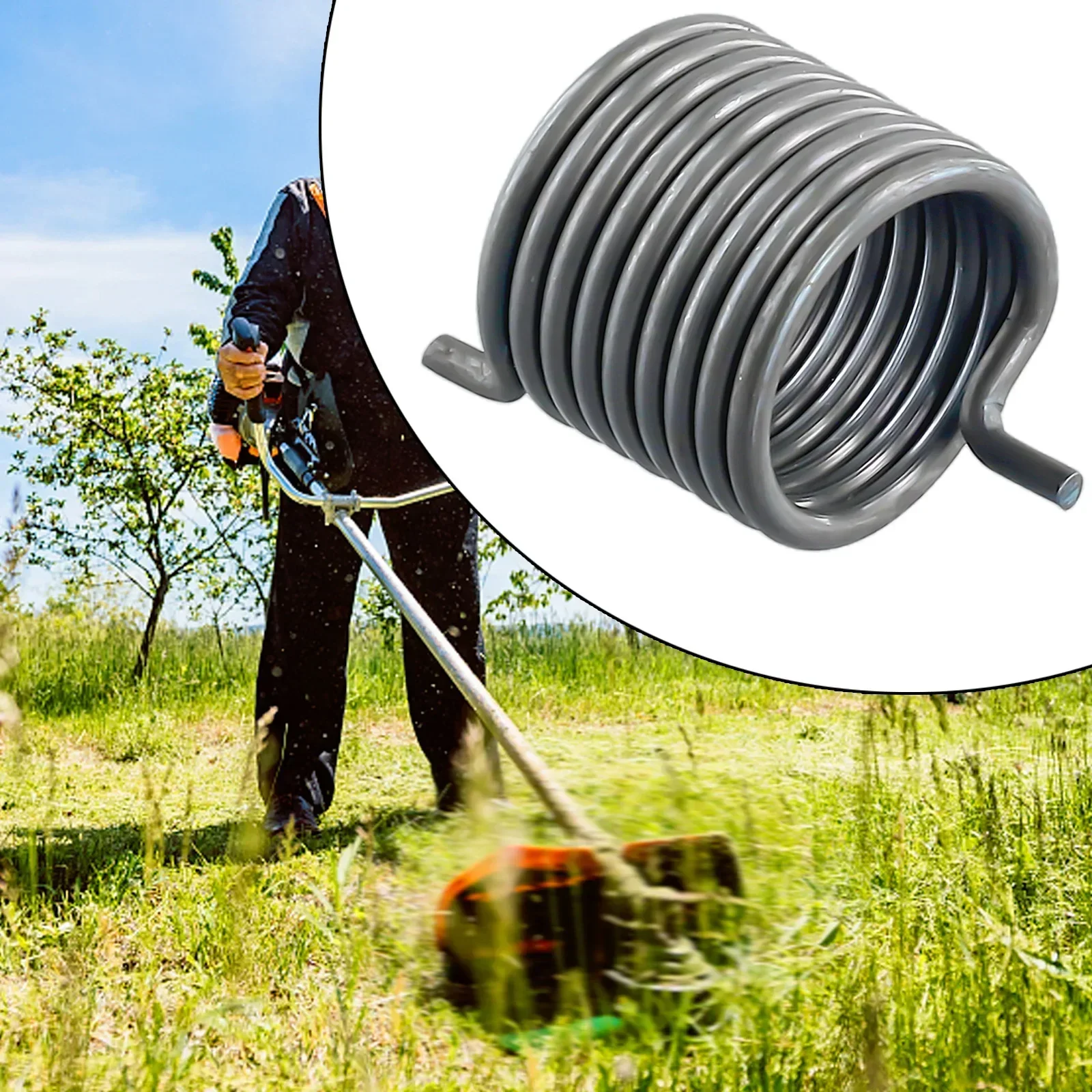 

1 шт. черная пружина отдачи для Husqvarna 340 345 350 435 435E 445 450 450E 15812S бензопила прочный шкив стартер отдаленная пружина