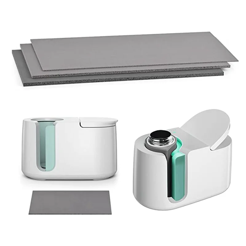 

3 шт., силиконовая Термокружка, 3 толщины