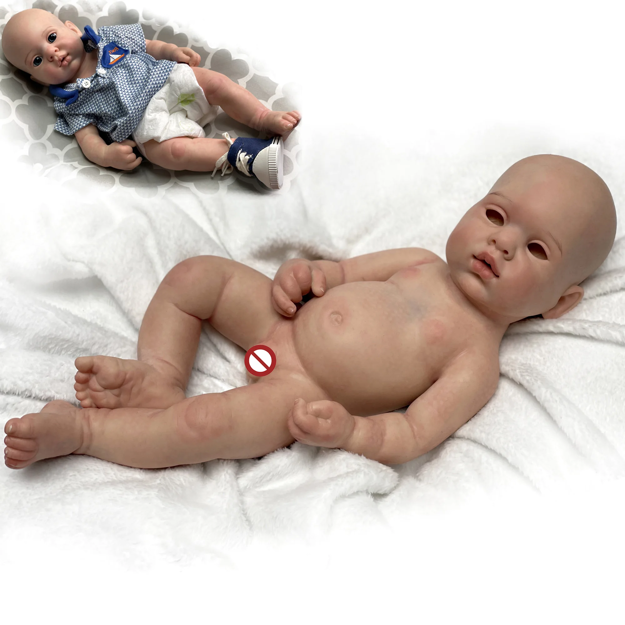 Кукла-реборн силиконовая 16 дюймов |