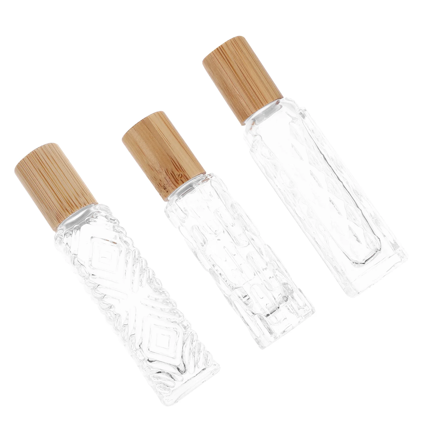 

3pcs Essential Oil Bottle Perfume Roller Bottles Essential Oil Dispensing Bottles Exquisite Roll On Bottles