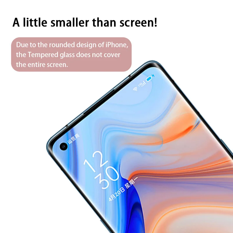 3PCS Screen Protector Glass for OPPO A74 A72 5G A9 A5 2020 protective glass for OPPO A53 A52 A54 A74 Glass