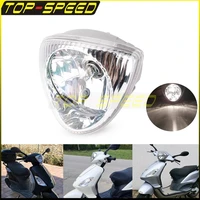 motorcycle headlamp front bulbs light assembly for fly 50 2t 4t 100 4t 125 4t euro 3 150 4t euro 3 liberty 50 125 dc 12v
