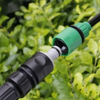 garden watering hose abs quick connector 14%e2%80%9d16%e2%80%9d end double male hose coupling joint adapter extender set for hose pipe tube