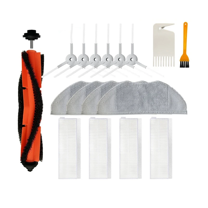 

Replacement Main Brush Side Brush HEPA Filter Mop Cloths For Xiaomi Mijia G1 Robot Vacuum Cleaner Part Accessories