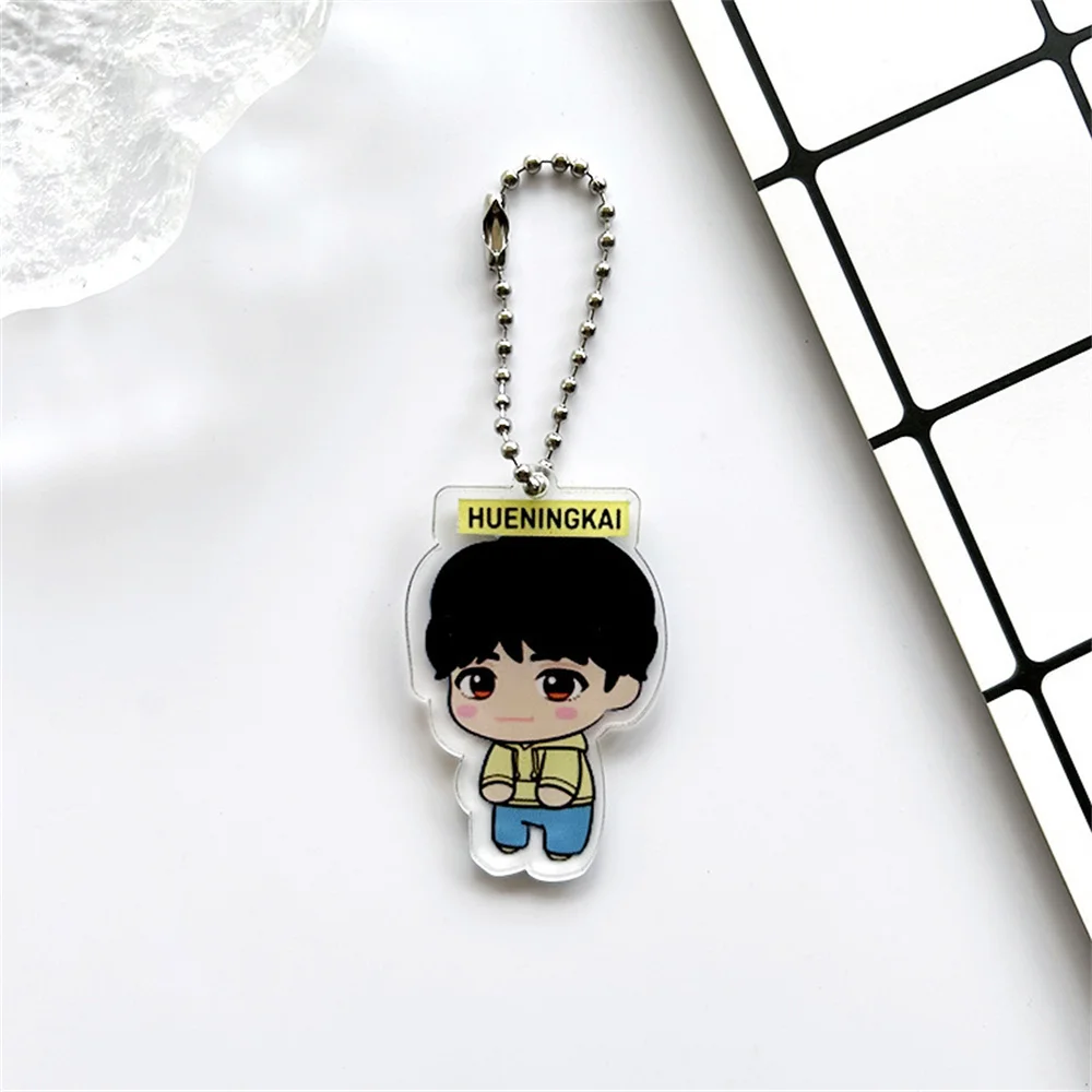6 шт./набор брелок для ключей Yeonjun Beomgyu HUENINGKAI