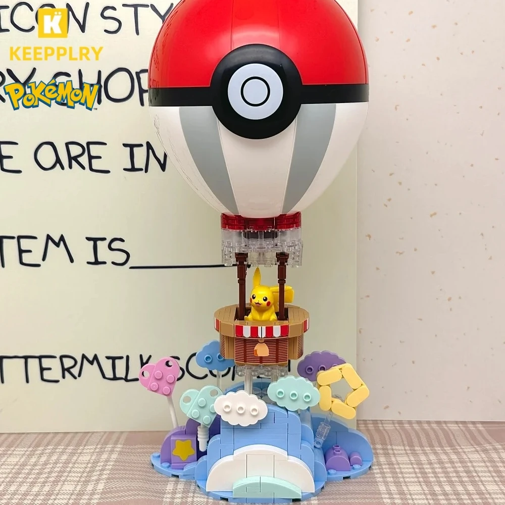 Keeppley строительные блоки игрушка для покемонов строительный шар воздушный