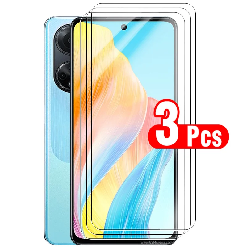 

3Pcs tempered glass for Oppo A18 A38 A58 A78 4G A98 5G protective glass Orro A 18 38 58 78 98 screen protector armor safety film
