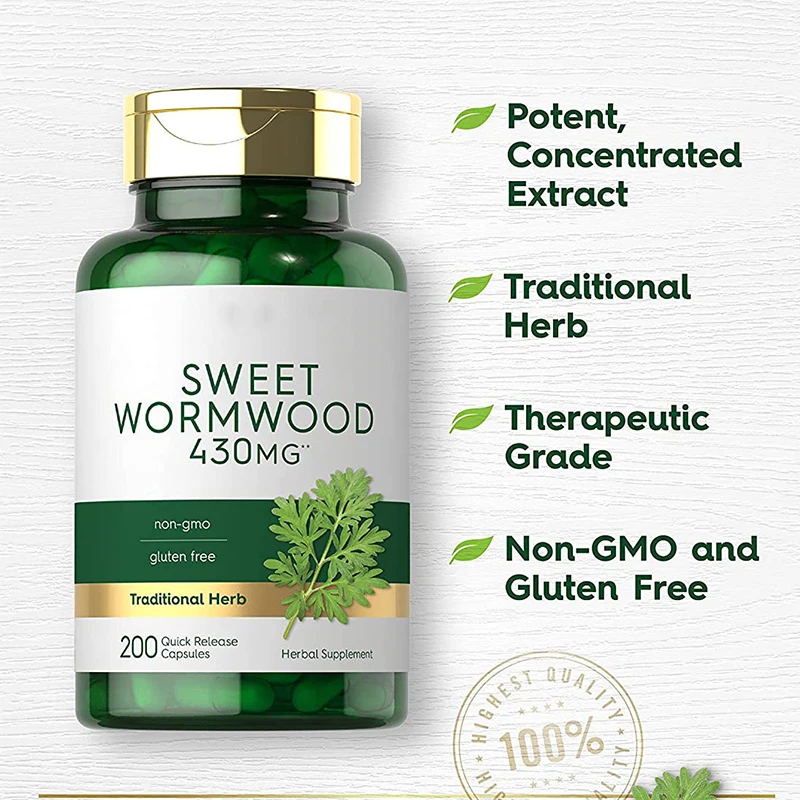 

200 Pills Sweet wormwood capsule Strong concentrated extract without gluten wheat without soybean health food