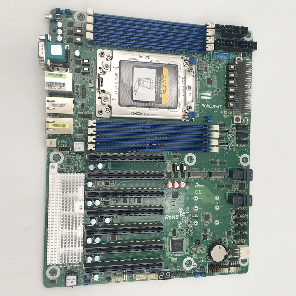 Семейная материнская плата для серверной рабочей станции Asrock SP3 LGA4094 DDR4 PCIE 4 0 |