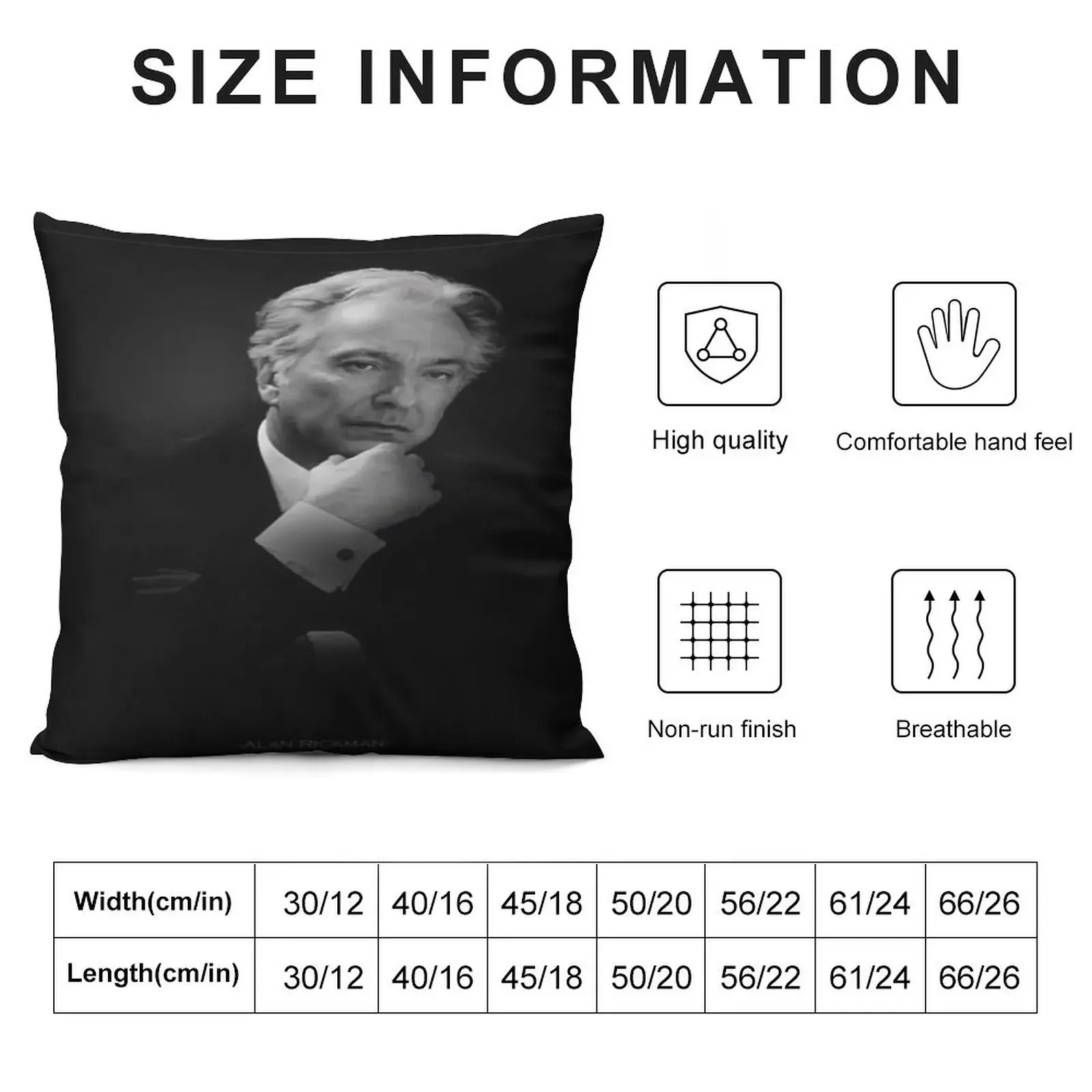 Alan Rickman декоративная подушка декоративные наволочки для дивана подушки декор