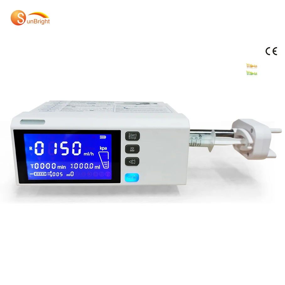 

Instrument injector touch screen Syringe Pump Syringe infusion Pump SUN-500C