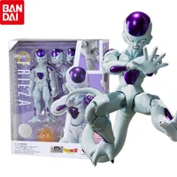 bandai shf dragon ball frieza fourth form anime active joint action figure collection model toy gift for children genuine