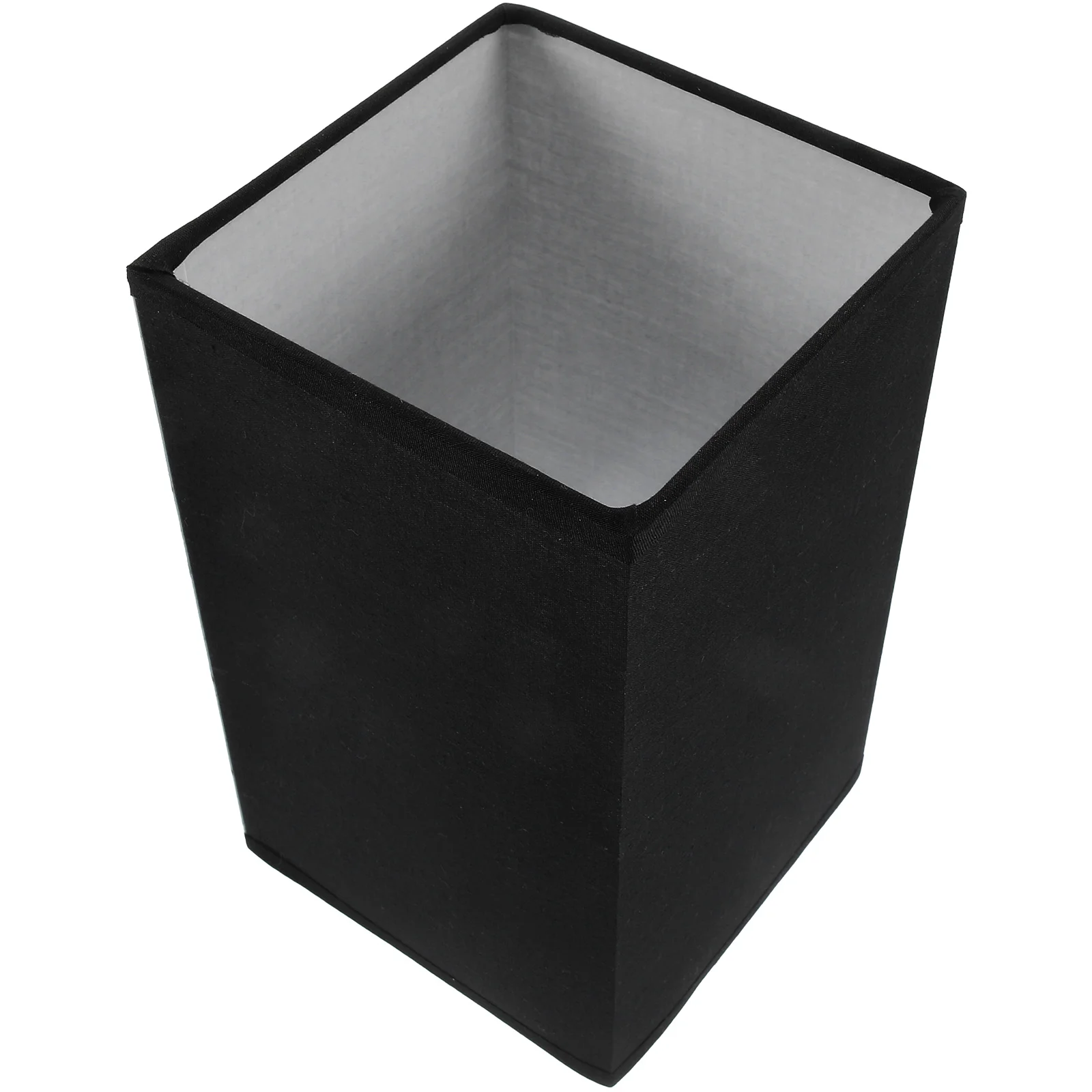 

Rectangular Linen Lamp Cover Replacement Modern Style E27 Table Lamp Shade Black Detachable Floor Lampshade Desk Wall