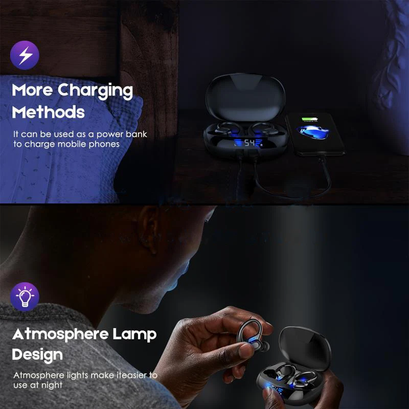 Беспроводные Bluetooth-наушники VV2 IPX5 шумоподавление |