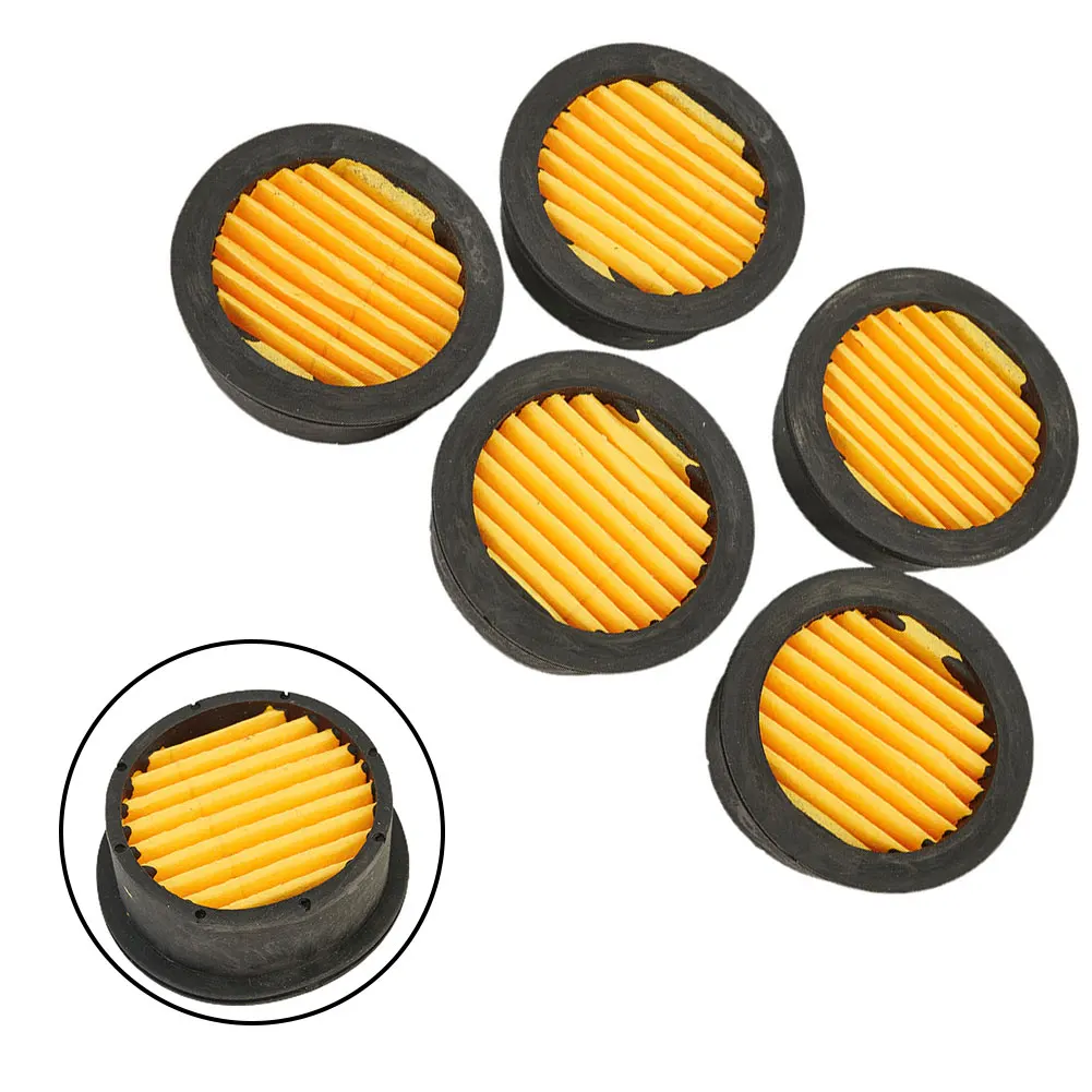 

Replacement Filter Tools Repair Parts Plastic Pump Accessories 5Pcs Air Compressor Silencer Convenient Durable