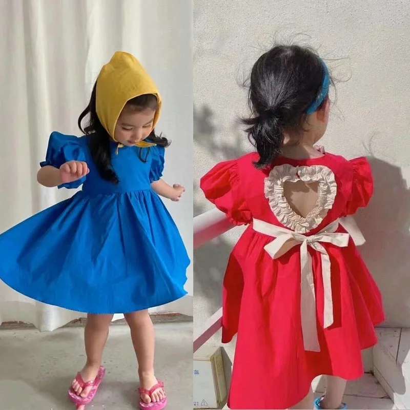 

Girl Dress Kids Skirts Spring Summer Cotton 2022 Stylish Flower Girl Dress Party Evening Gown Beach Birthday Gift Breathable Chi