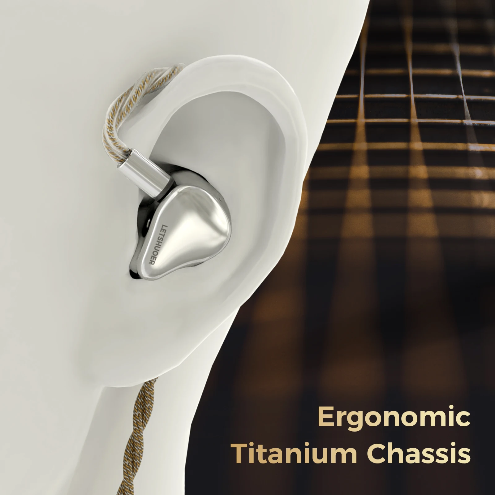 LETSHUOER SHUOER Cadenza 12 наушников 10 мм DD + 11 BA драйверы-вкладыши мониторы гибридных IEM Hi-Fi