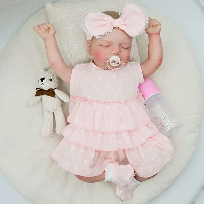 Кукла реборн Мягкая Реалистичная 45 см с видимыми венами