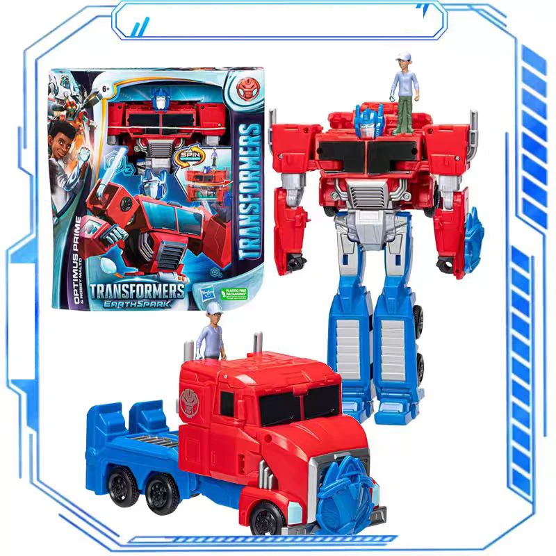 Hasbro Transformers: Earthspark Bumblebee Shockblast Megatron Подарочная коллекция игрушек для детей Фигурка