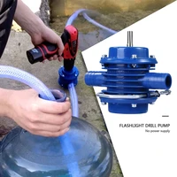 electric drill water pump portable mini self priming liquid diesel pump for home garden outdoor accessories