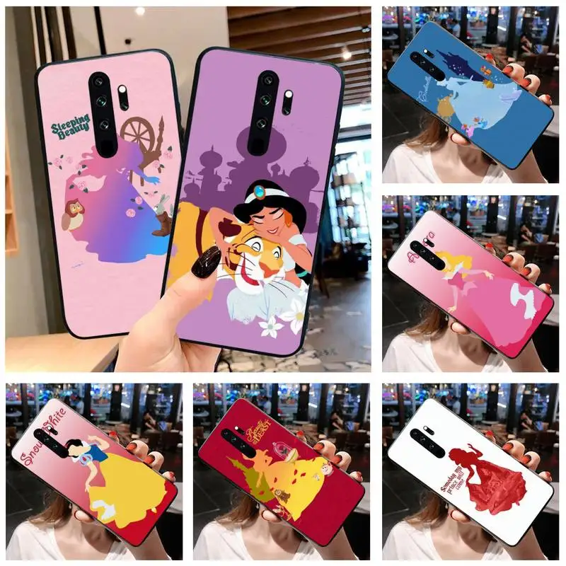 

Disney Cute Ariel The Mermaid Phone Case For Redmi 9A K20 K30 K40 Note 11E 11S 11 10 9 Pro Silicone Soft Cover