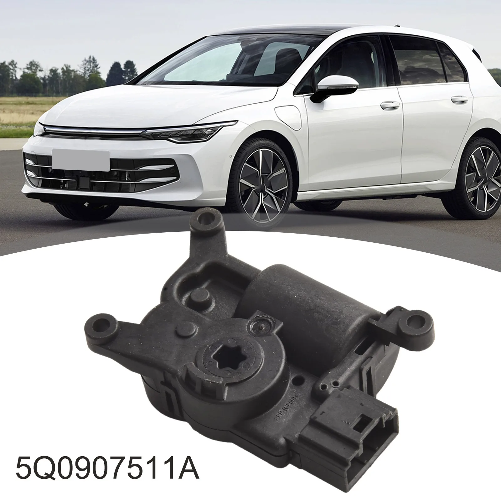 Автомобильный привод двери смеси обогревателя HVAC 5Q 0907511 A Для A3 Q3 2005-2008 GOLF 2006-2014 PASSAT