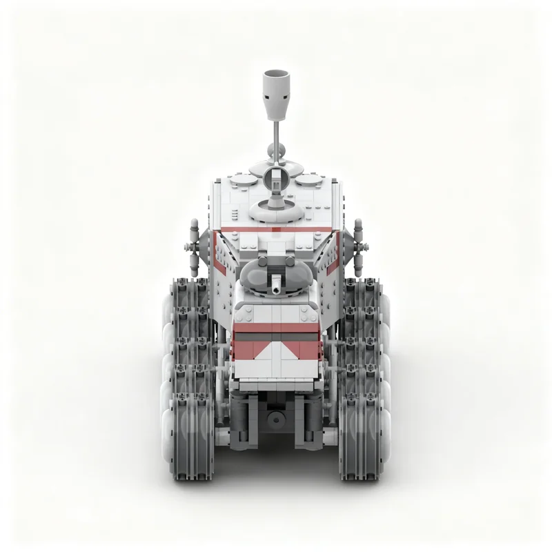 Фото 2332 детали MOC, модифицированный танк HAVw A6 Juggernaut, модель для сборки, конструктор, рождественский подарок, игрушка для демонстрации, DIY 3D №2