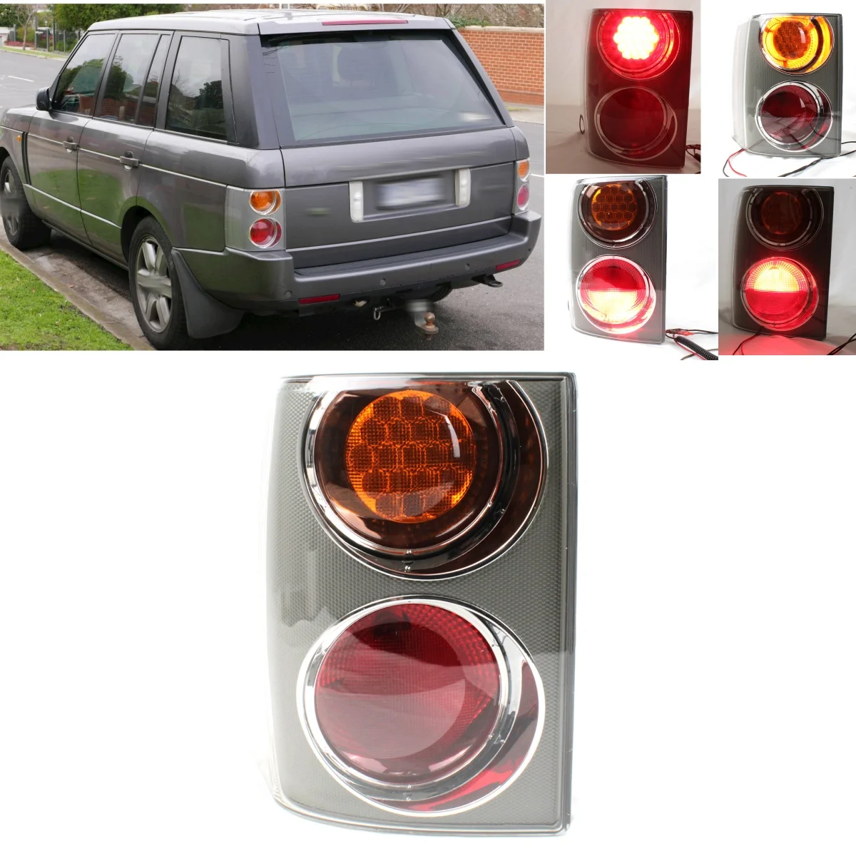 Левая БОКОВАЯ задняя фара фонарь XFB000248 для Land Range Rover HSE VOGUE L322 2002 2003 2004 2005 2006 2007 2008