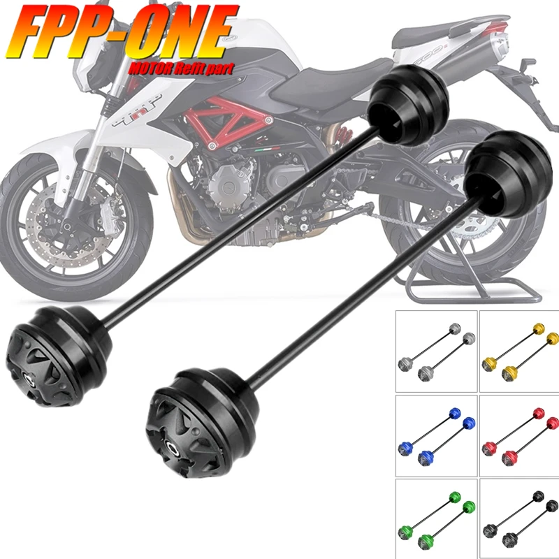 

Переднее заднее колесо протектор ось вилка ползунок для Benelli BN600 TNT600 BJ600 2013-2020