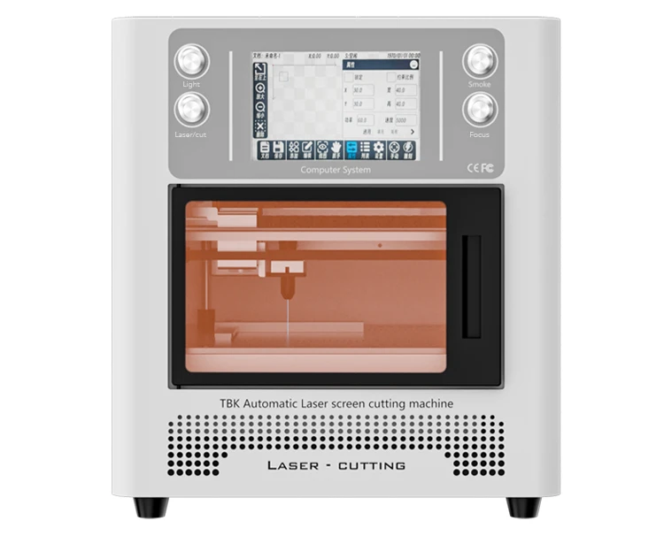 Автоматическая машина для маркировки заднего стекла TBK958L iPhone 8X12 13 14 Pro max ремонт