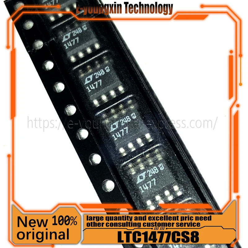 LTC1477CS8 LTC1477 1477 LTC1477CS8 # TRPBF SOP-8 100% новая Оригинальная фотография